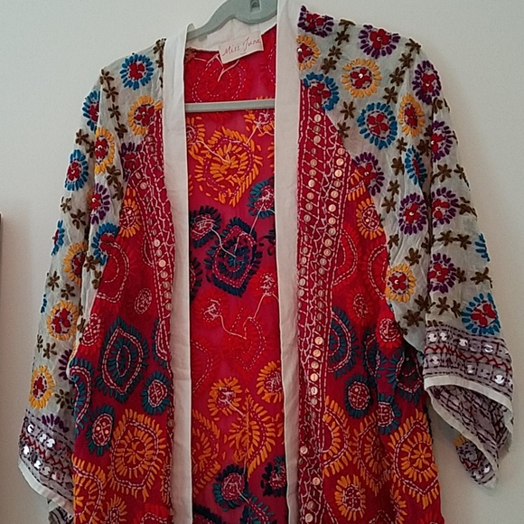 Miss June Jackets & Coats Miss June Embellished And Embroidered